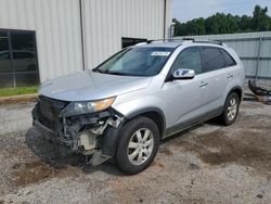 Salvage cars for sale at Grenada, MS auction: 2012 KIA Sorento Base