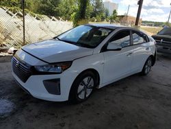 Salvage cars for sale at Gaston, SC auction: 2017 Hyundai Ioniq Blue