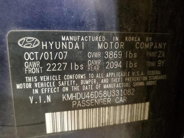 2008 Hyundai Elantra GLS