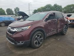 Salvage cars for sale at Moraine, OH auction: 2018 Honda CR-V Touring