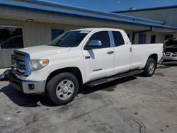 Salvage SUVs for sale at auction: 2017 Toyota Tundra Double Cab SR/SR5
