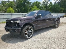 Buy Salvage Cars For Sale now at auction: 2018 Ford F150 Supercrew