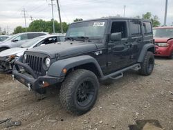 Salvage cars for sale from Copart Columbus, OH: 2017 Jeep Wrangler Unlimited Sport