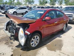 Salvage cars for sale from Copart Bridgeton, MO: 2014 Nissan Versa S