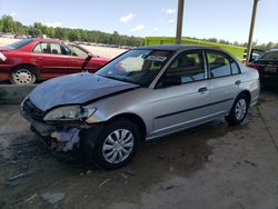Salvage cars for sale from Copart Hueytown, AL: 2004 Honda Civic DX VP