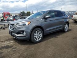 Salvage cars for sale at Denver, CO auction: 2021 Ford Edge SEL