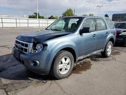 Salvage cars for sale at Littleton, CO auction: 2010 Ford Escape XLS