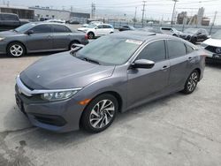 Salvage cars for sale from Copart Sun Valley, CA: 2016 Honda Civic EX