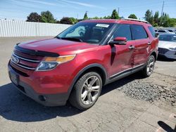 Salvage Cars with No Bids Yet For Sale at auction: 2013 Ford Explorer Limited