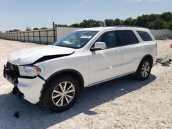 Salvage cars for sale at New Braunfels, TX auction: 2016 Dodge Durango Limited