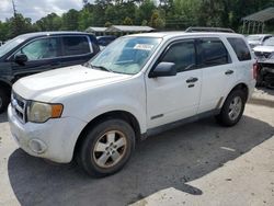 Salvage cars for sale from Copart Savannah, GA: 2008 Ford Escape XLT