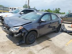 Salvage cars for sale from Copart Pekin, IL: 2016 Toyota Corolla L