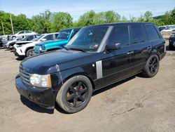 Salvage cars for sale from Copart Marlboro, NY: 2008 Land Rover Range Rover HSE