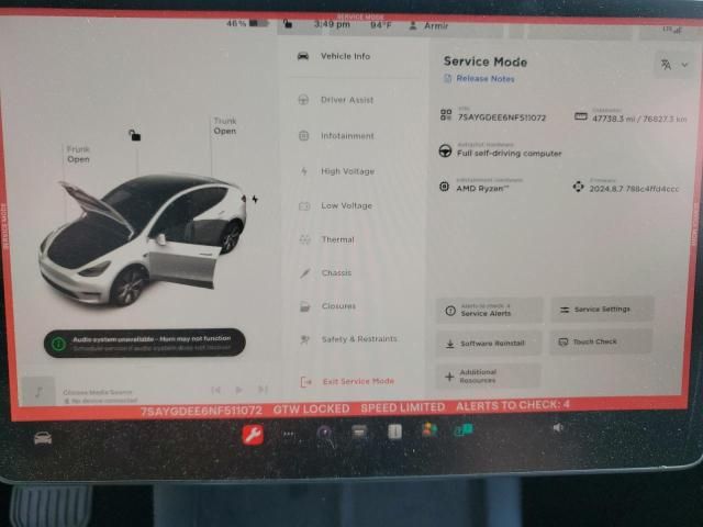 2022 Tesla Model Y