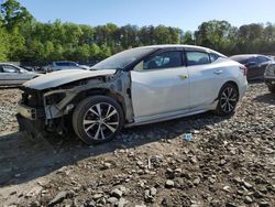 Salvage cars for sale from Copart Waldorf, MD: 2018 Nissan Maxima 3.5S