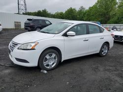 Salvage cars for sale at Windsor, NJ auction: 2015 Nissan Sentra S