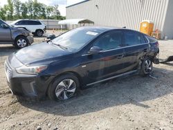 Salvage cars for sale at Spartanburg, SC auction: 2017 Hyundai Ioniq SEL