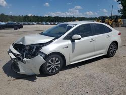 Vehiculos salvage en venta de Copart Harleyville, SC: 2021 Toyota Corolla LE