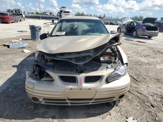 2001 Pontiac Grand AM SE1