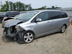 Toyota Sienna le salvage cars for sale: 2011 Toyota Sienna LE