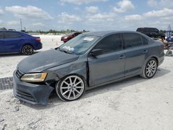 Salvage cars for sale from Copart Arcadia, FL: 2016 Volkswagen Jetta S