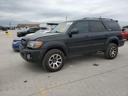 Salvage cars for sale at Grand Prairie, TX auction: 2007 Toyota Sequoia SR5