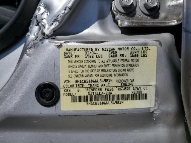 2006 Nissan Sentra 1.8