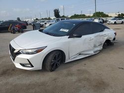 Salvage cars for sale at Miami, FL auction: 2020 Nissan Sentra SR