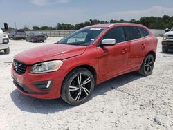 Salvage cars for sale at New Braunfels, TX auction: 2017 Volvo XC60 T6 R-DESIGN Platinum