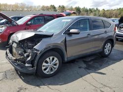 Salvage cars for sale at Exeter, RI auction: 2012 Honda CR-V EX