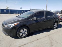 Salvage cars for sale at Anthony, TX auction: 2017 KIA Forte LX