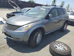 Salvage cars for sale at Wilmington, CA auction: 2006 Nissan Murano SL