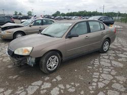 Salvage cars for sale from Copart Indianapolis, IN: 2008 Chevrolet Malibu LS