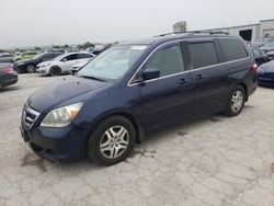 Salvage cars for sale from Copart Kansas City, KS: 2005 Honda Odyssey EX