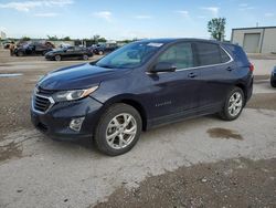 Salvage cars for sale at Kansas City, KS auction: 2018 Chevrolet Equinox LT