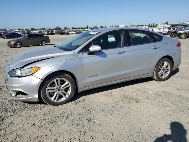 2018 Ford Fusion SE Hybrid