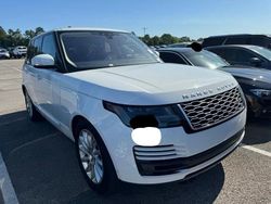 Land Rover Range Rover salvage cars for sale: 2020 Land Rover Range Rover HSE