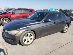 Salvage cars for sale at Grand Prairie, TX auction: 2014 BMW 320 I