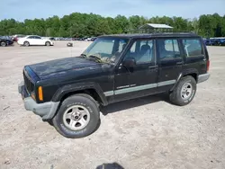 Salvage cars for sale from Copart Charles City, VA: 2000 Jeep Cherokee Sport