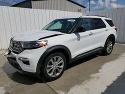 Salvage cars for sale from Copart Ellenwood, GA: 2022 Ford Explorer Limited