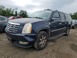 Salvage cars for sale from Copart Baltimore, MD: 2007 Cadillac Escalade ESV