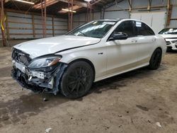 Salvage cars for sale at Bowmanville, ON auction: 2018 Mercedes-Benz C 43 4matic AMG