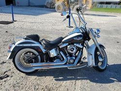 Salvage motorcycles for sale at Jacksonville, FL auction: 2008 Harley-Davidson Flstn