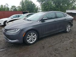 Chrysler Vehiculos salvage en venta: 2015 Chrysler 200 Limited