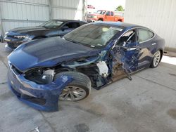 Salvage cars for sale at Albuquerque, NM auction: 2017 Tesla Model S