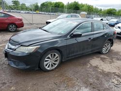 Salvage cars for sale from Copart Chalfont, PA: 2016 Acura ILX Base Watch Plus