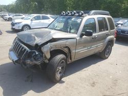 Salvage SUVs for sale at auction: 2003 Jeep Liberty Renegade