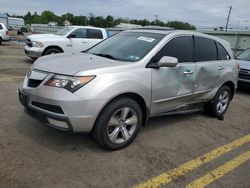 Salvage cars for sale at Pennsburg, PA auction: 2011 Acura MDX Technology