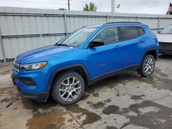 Salvage cars for sale at Littleton, CO auction: 2022 Jeep Compass Latitude LUX