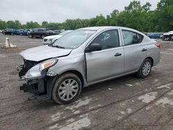 Salvage cars for sale from Copart Ellwood City, PA: 2015 Nissan Versa S